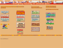 Tablet Screenshot of chemicalspill.org
